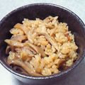 加藤律子's cooksnap of when they made 「香り・香ばしさ」のまいたけご飯.
