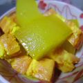 Ｙ太郎's cooksnap of when they made 冬瓜とベーコンのカレー味の煮物.