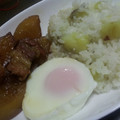 りなぽ's cooksnap of when they made 丼にも！豚と大根の角煮☆とろり温泉玉子と.