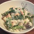 ヒヨコママ♪'s cooksnap of when they made 『法蓮草の味噌風味白和え』.