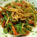さぁ★たぁ★'s cooksnap of when they made 豚肉で和風青椒肉絲風炒め♪.