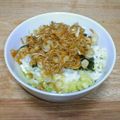 ぼうふうう's cooksnap of when they made 簡単キャベたぬ丼.