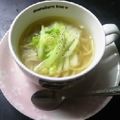 杏仁豆腐S's cooksnap of when they made 白菜のパスタスープ.