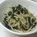サーフブレイド's cooksnap of when they made もやしとわかめのナムル.