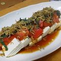 みわたけ's cooksnap of when they made トマトとじゃこのヘルシ−豆腐サラダ★.