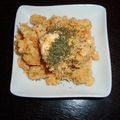 ime's cooksnap of when they made サツマイモとクリームチーズのサラダ.
