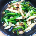 ハナリキ's cooksnap of when they made ちくわで出しいらず☆水菜の煮びたし.