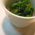 napico's cooksnap of when they made メカブとホウレン草の和え物.