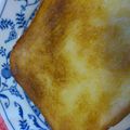 TaytNeyy's cooksnap of when they made うまうま♪コンデンスミルクのトースト.