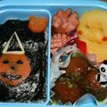 うーたん1014's cooksnap of when they made キャラ弁☆ハロウィン弁当　２♪.