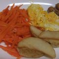 きらり流れ星's cooksnap of when they made 人参を炒めただけ。.