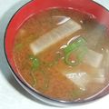 きらり流れ星's cooksnap of when they made 大根のお味噌汁（*^^*）.