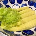 solamama☆'s cooksnap of when they made レンジで簡単！ひげまで～☆生ヤングコーン.