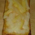 iketa's cooksnap of when they made 酒粕チーズトースト.