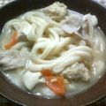 ねっちゃんっ's cooksnap of when they made 牛乳入り手打ちうどん　覚書.