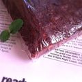 ∞はち∞'s cooksnap of when they made 胡桃とオレンジピールのブラウニー✿.