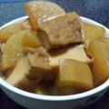 saki44's cooksnap of when they made 大根と厚揚げの煮物.
