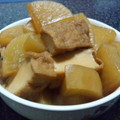 saki44's cooksnap of when they made 大根と厚揚げの煮物.