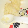 ☆★おもち☆★'s cooksnap of when they made 離乳食★便秘解消オレンジパン粥.