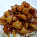 myukitty's cooksnap of when they made 鶏皮の甘辛煮♪.