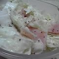 時花菜's cooksnap of when they made 白菜とハムの簡単フレンチサラダ☆.