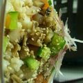 ゆ・ふママ's cooksnap of when they made スダチたっぷり　野菜のあられ寿司.