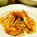 オマールえび子's cooksnap of when they made 渡り蟹のトマトソーススパゲティ♪.