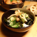 jumborg7's cooksnap of when they made しめじとエリンギ　de きのこの酢の物.