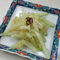 あっこ姉's cooksnap of when they made 白菜の芯のさっぱりきんぴら.
