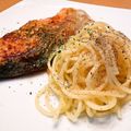 おふう☆0120's cooksnap of when they made ☆超簡単♪チーズ＆黒コショウdeパスタ☆.