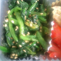 dimplemama's cooksnap of when they made ほうれん草の胡麻和え＠ほんのり味噌風味.