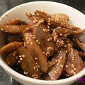 けいたん０７０８'s cooksnap of when they made ごぼうの甘辛＠胡麻和え.