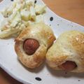 ねこりな's cooksnap of when they made 短時間で☆手作りソーセージパン♪.