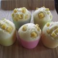 hiyoryuu's cooksnap of when they made 優しい味の蒸しパン(お芋入り）.