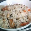 ナオ１０２５'s cooksnap of when they made ひじきバターチャーハン.