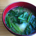 勇姫ママ's cooksnap of when they made みそ汁（　新じゃがとほうれん草　）.