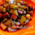 makoto♪'s cooksnap of when they made コロコロ☆じゃがウィンナーのコンソメ炒め.