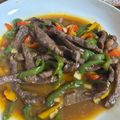 モチスケ✩小豆丸's cooksnap of when they made 牛肉プルコギチャプチェ.