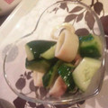 Aya0's cooksnap of when they made キュウリとやりいかの”和風マリネ