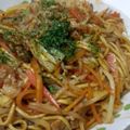 ぶーchan★'s cooksnap of when they made なつかしの味☆給食のやきそば.