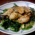にゅあ's cooksnap of when they made 牡蠣とほうれん草のソテー＼(^o^)／.