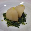 藍花ママ's cooksnap of when they made カブの煮物カブの葉っぱソース.