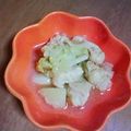 コムコ's cooksnap of when they made 鶏胸肉とキャベツの蒸し焼き。.