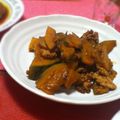 umizarusuki's cooksnap of when they made 鶏ひき肉とかぼちゃの☆ソースカレー蒸し.