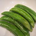 Ebi1783☆'s cooksnap of when they made 時短！レンジで1分♪スナップエンドウ.
