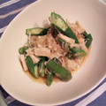 ゆぅぷん's cooksnap of when they made オクラとえのきのおろし和え.