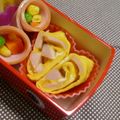 yukanosuke's cooksnap of when they made 卵焼き☆ＩＮ魚肉ソーセージ.