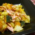 yukanosuke's cooksnap of when they made レンジでパンプキンポテト♪チーズの香り.