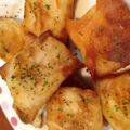 マーポン's cooksnap of when they made 残ったシュウマイの皮でかわいいポテサラ☆.