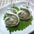 ねっちゃんっ's cooksnap of when they made 新生姜のちくわ巻き.